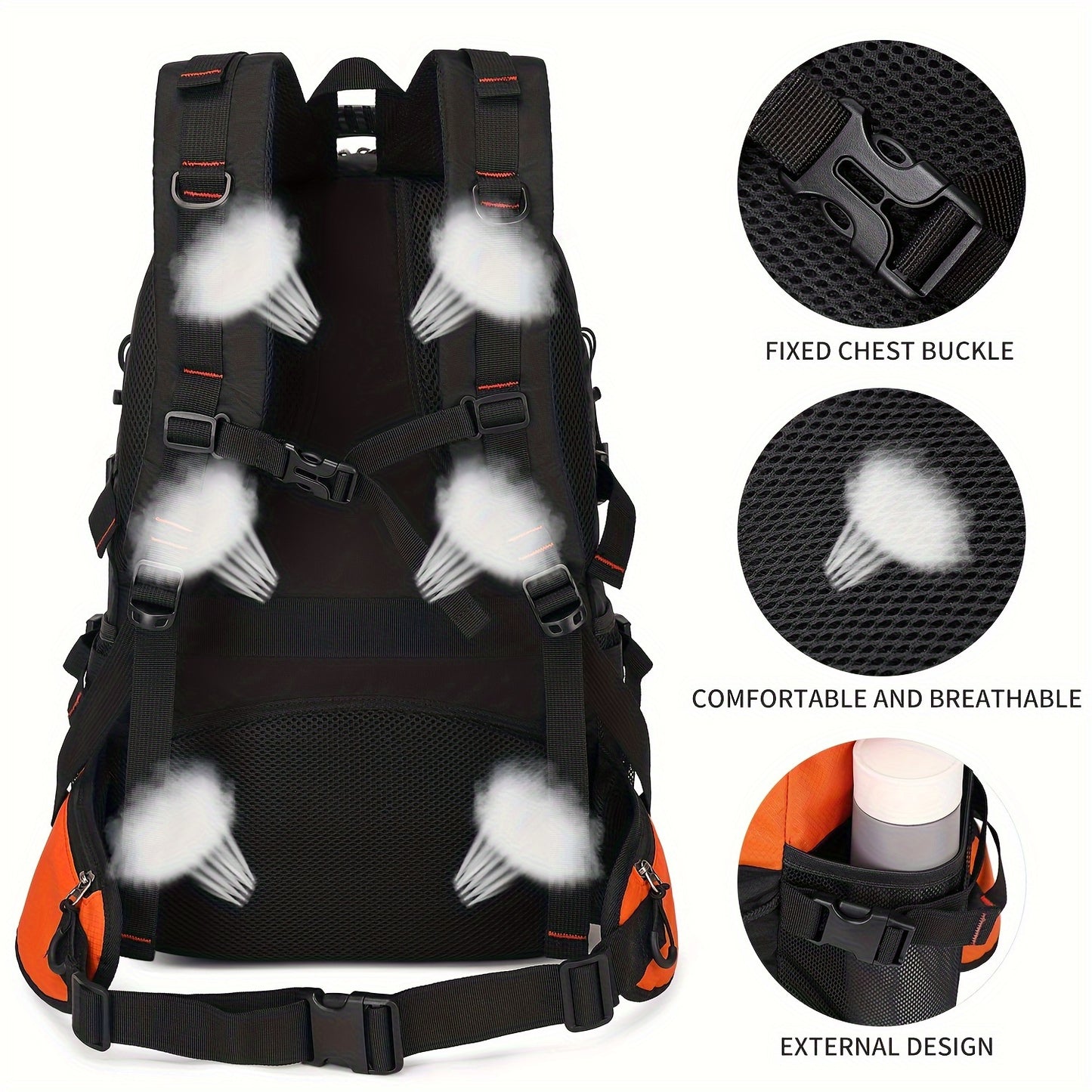 Shoulder Bag Laptop Bag, Mountaineering Bag, Hiking Backpack, Travel Bag, Student Book Bag, Waterproof And Lightweight