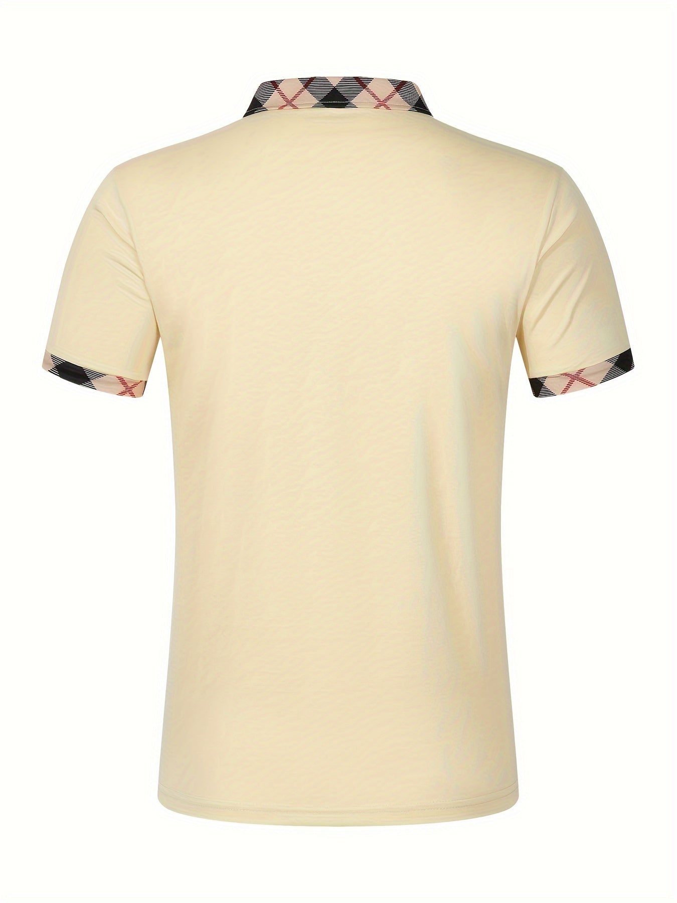 Atmungsaktives Regular Fit Golf Shirt, Herren lässig V-Ausschnitt T-Shirt Kurzarm für Sommer, Herren bekleidung