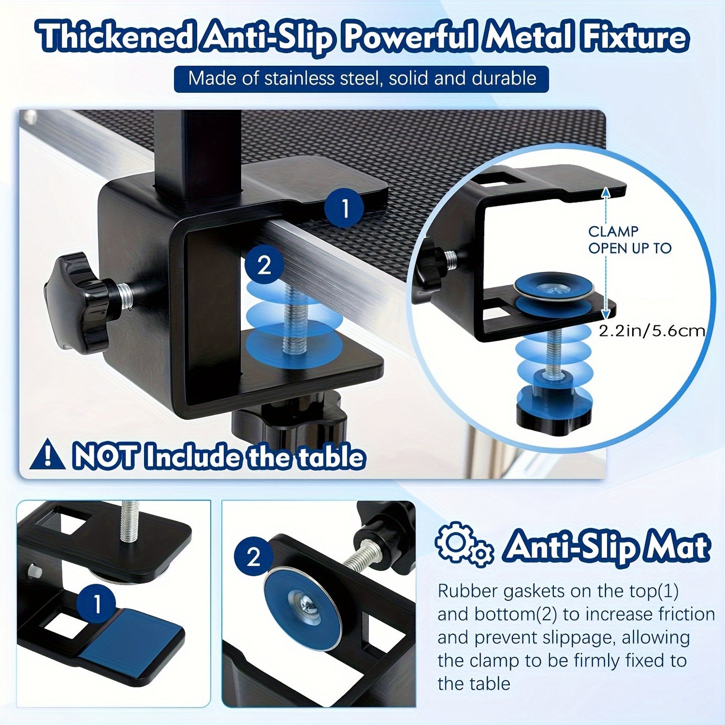 1pc Dog Grooming Table Arm - Overhead Pet Grooming Arm, 47\