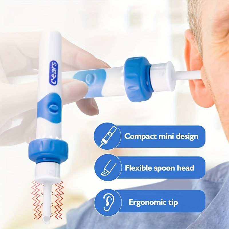 Dispositif électrique d'aspiration de l'oreille 1pc, décapant principal mou d'oreille