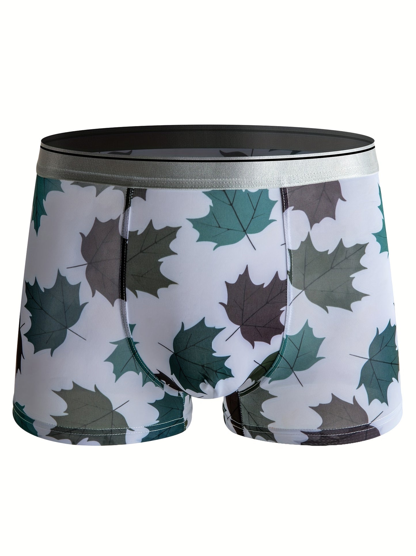 Herren trend ige grafische Unterwäsche, atmungsaktive bequeme, schnell trocknende, dehnbare Boxershorts, Herren unterhose