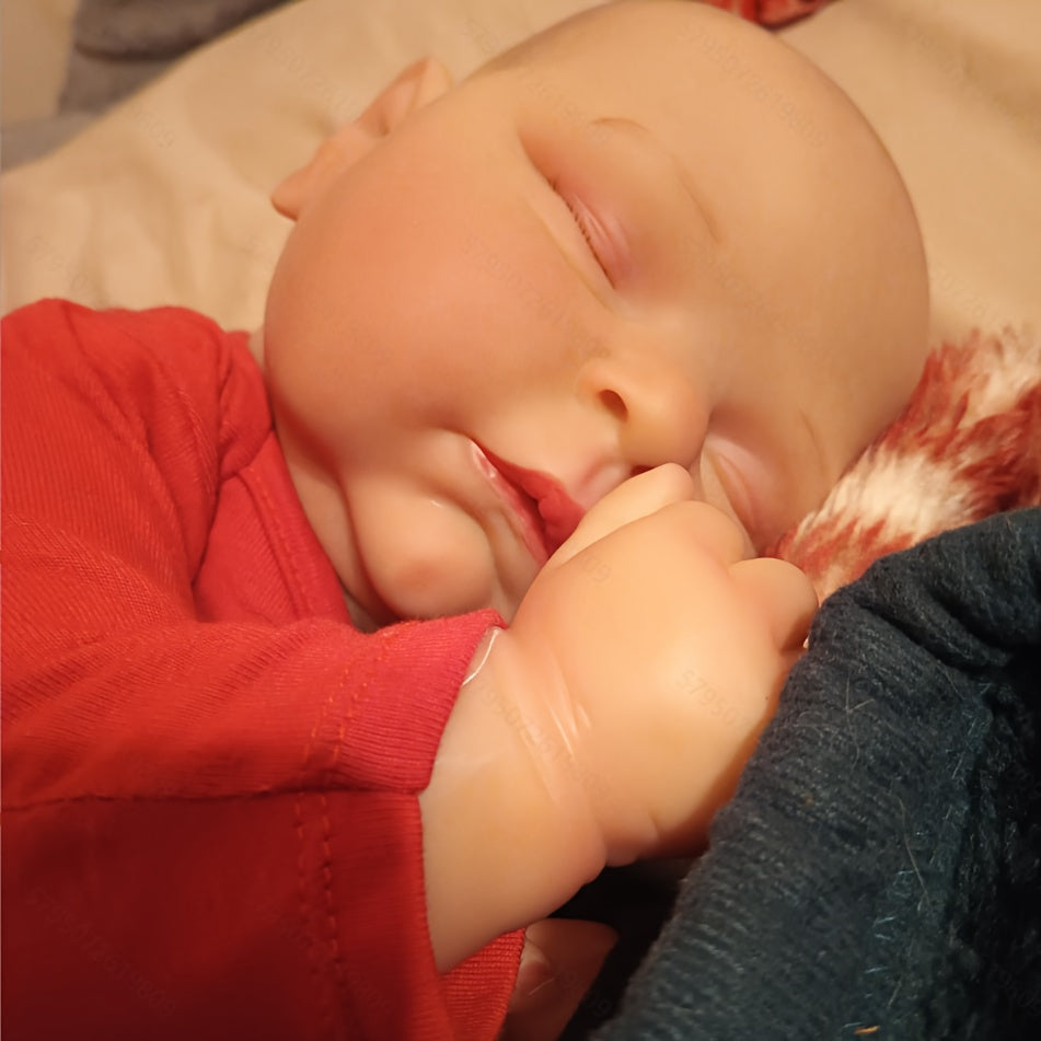 Adorable 19 Reborn Doll With Realistic Vinyl Simulation And Exquisite Hand Painted Skin Texture