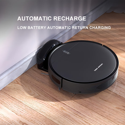 1pc, Automatic Robot Vacuum Cleaner Self-Charging Mopping Machine Three-in-one Large-scale Sweeping For Pet Hair Dry Wet Mopping And Disinfecting Floors Strong Suction Sweeper Vacuum Cleaner, Vacuum Accessories Cleaning Supplies Small Appliance