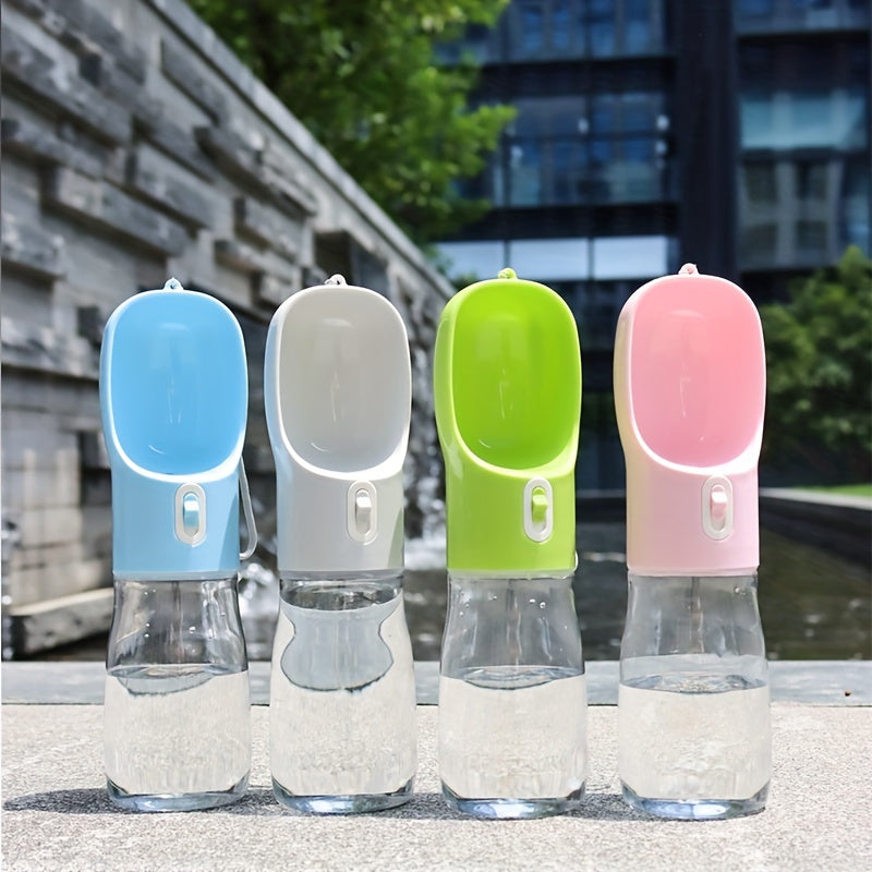 Bouteille d'eau pour chien portable-Bouteille étanche Pet potable avec bol pour les voyages et les activités de plein air