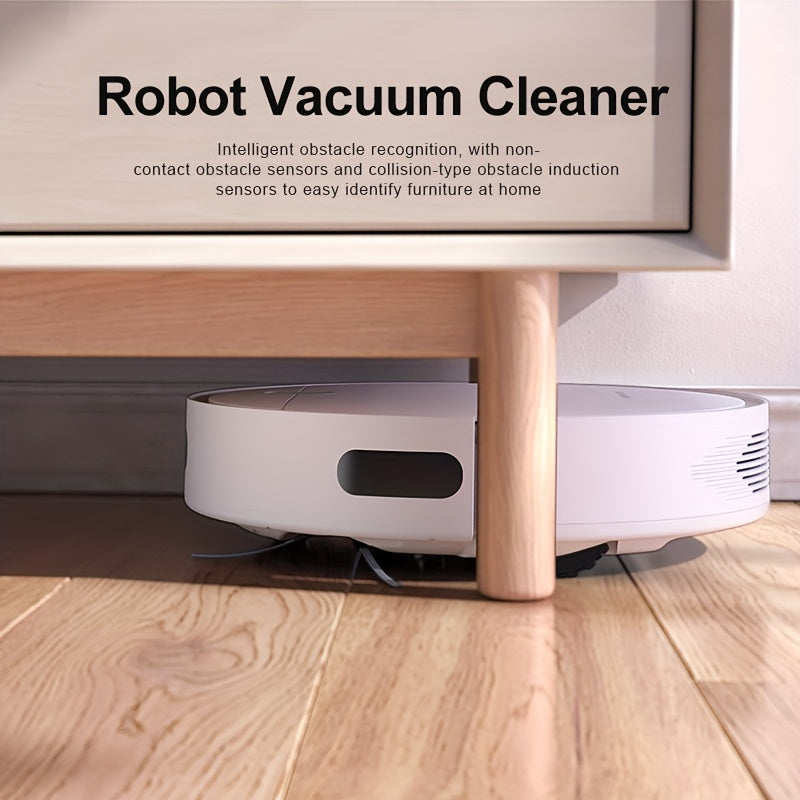 1pc, Smart Robot Vacuum Cleaner, Automatic Robot Vacuum Cleaner, Self-Charging Mopping Machine 3-in-1 Large-scale Sweeping For Pet Hair Dry Wet Mopping And Disinfecting Floors Strong Suction Sweeper Vacuum Cleaner