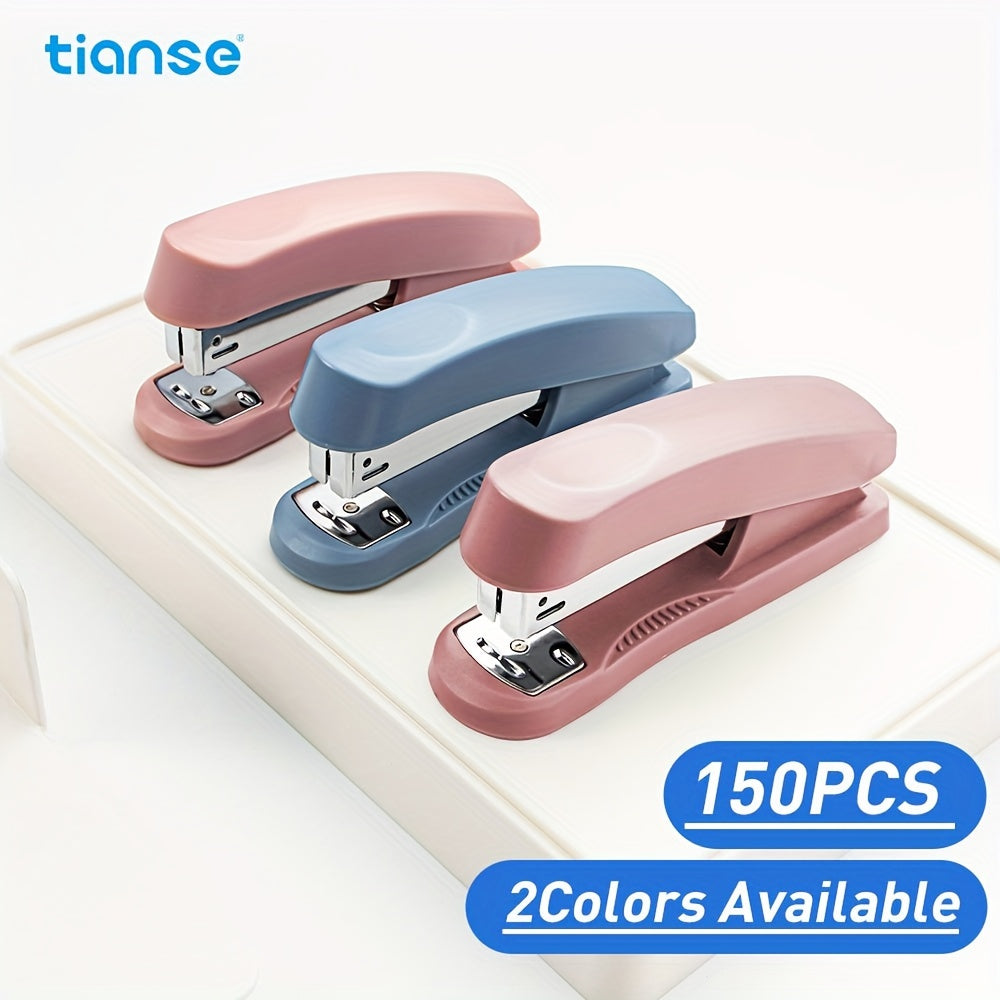 150pcs Economic Pack Desktop Stapler, Office Stapler, No.12 Nails, 50-Sheet Capacity Labor-Saving Stapler Office School Supplies