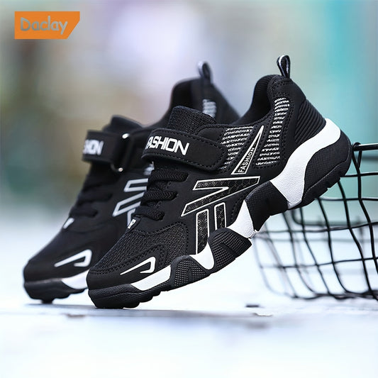 Daclay Boys Breathable Sports Shoes For Running And Jogging, Children's Anti-skid Tennis Shoes Gymnastics Shoes