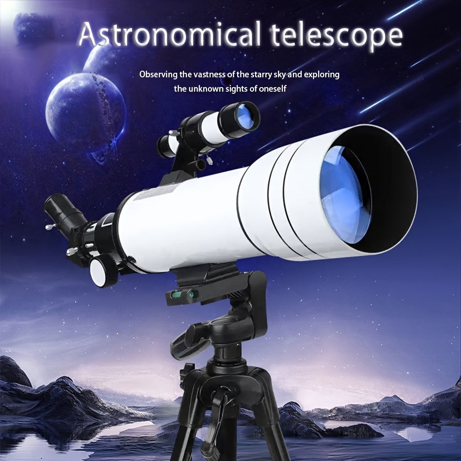 Telescópio astronômico profissional para ver o universo, lua, estrelas, céu profundo, monocular, melhor presente