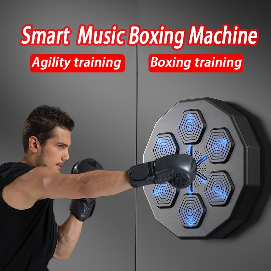 Mur-Monté Smart Music Punching Pad: Get Fit À La Maison Avec Boxe Machine D'entraînement Équipement D'exercice