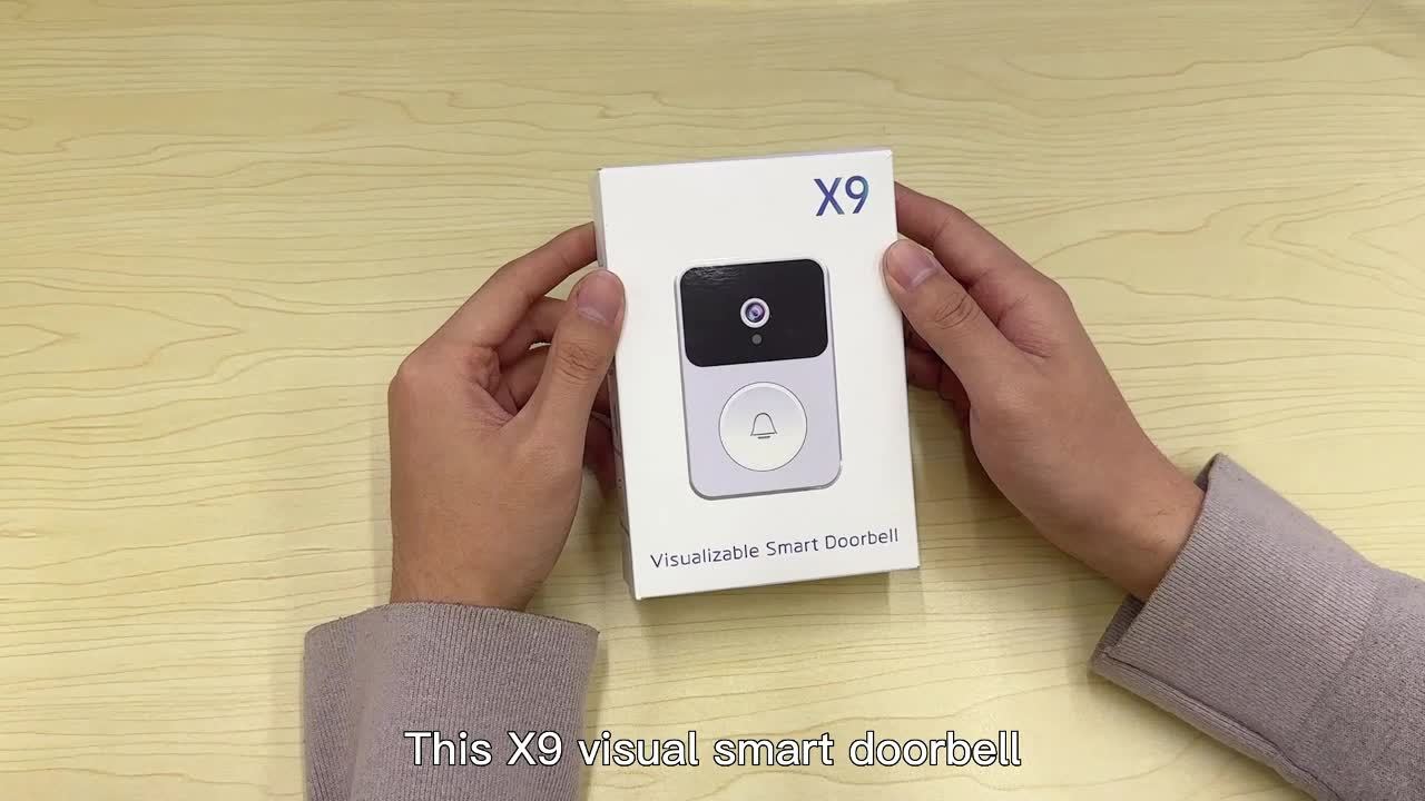 1 Set, Wifi Video Doorbell Rechargeable 480P Camera Pixel Doorbell , APP Supported Video Talk Function Free Cloud Storage