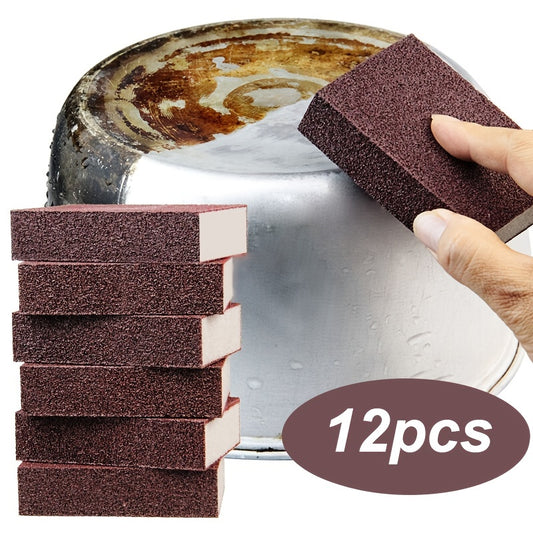 12pcs Silicon Carbide Descaling Cleaning Brush - Get Your Kitchen Tools Sparkling Clean!