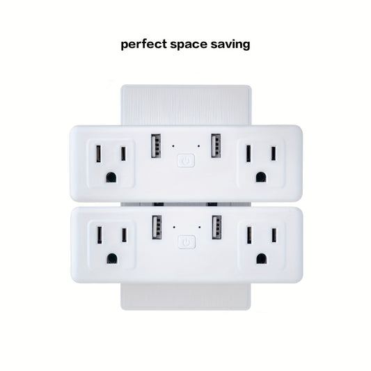 Smart Home Automation With Sharpfar Smart Plug - Compatible With Alexa, Google & IFTTT - Remote & Voice Control, No Hub Required, Overload Protection