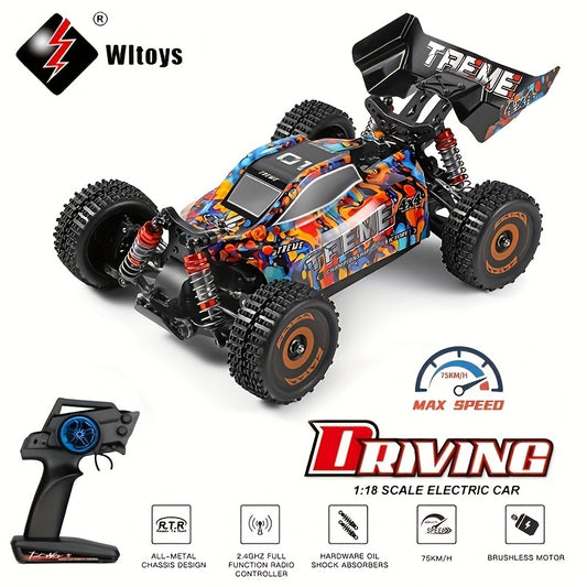 WLtoys 184016 75KM\u002FH 2.4G RC Car Brushless 4WD Electric High Speed Off-Road Remote Control Drift Toys