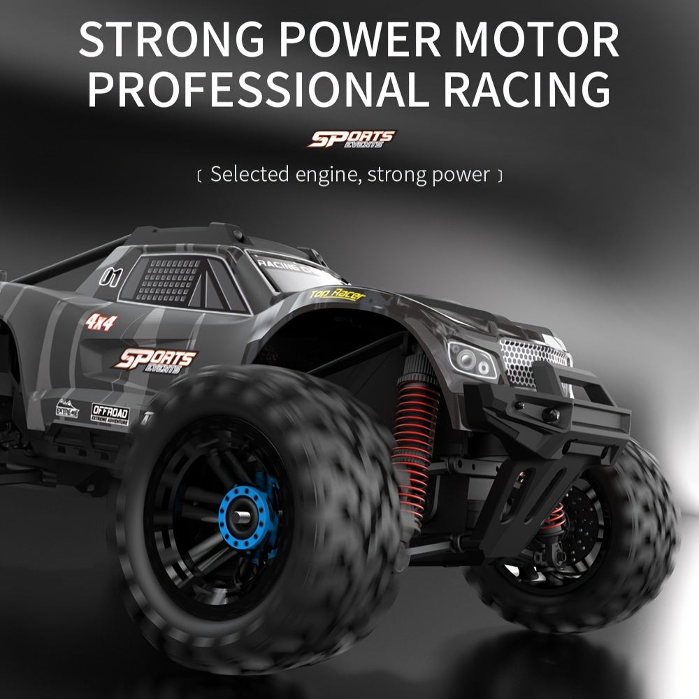 1\u002F10 Fast RC Car,45km\u002Fh High-Speed Electric Off-Road RC Truck, All Terrain Monster Truck,4WD Remote Control Car