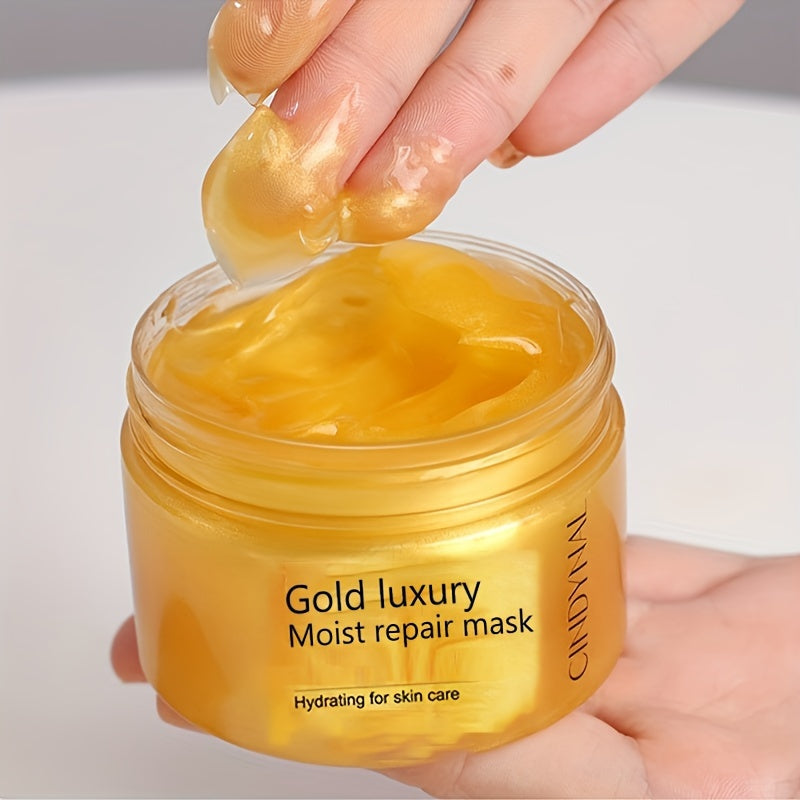 1pc 4.23 onças 24k creme de soro de ouro, creme facial reafirmante de colágeno, soro hidratante profundo para cuidados com a pele