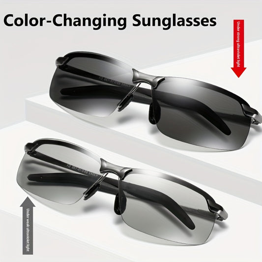 Polarized Sunglasses Men's Sunglasses, 3043 Outdoor Riding Day And Night Driving Sunglasses