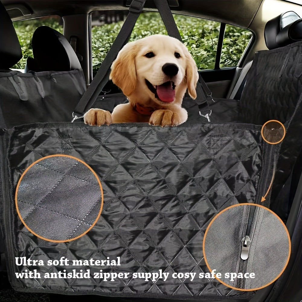 Dog Car Seat Cover Anti-dirty And Waterproof Pet Mat Pet Hammock SUV Cars Pets Protector