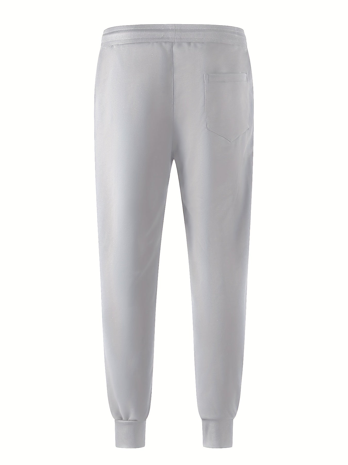 Joggers design classique, hommes décontracté taille extensible cordon mince pantalons de sport pantalons de survêtement pour le printemps été