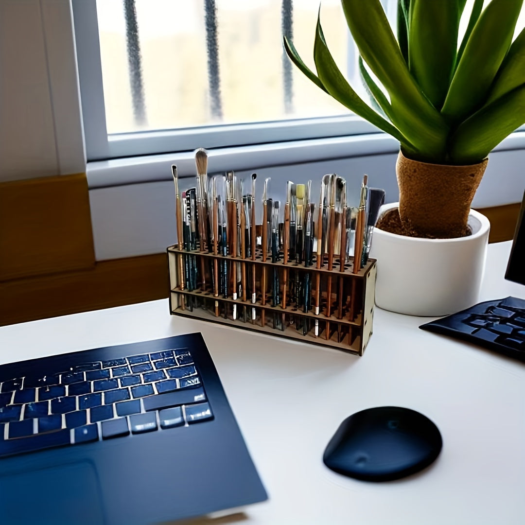 One Paintbrush Pen Marker Organizer Is Perfect For Office Organizing Your Desktop Will Be Neat And Tidy With It