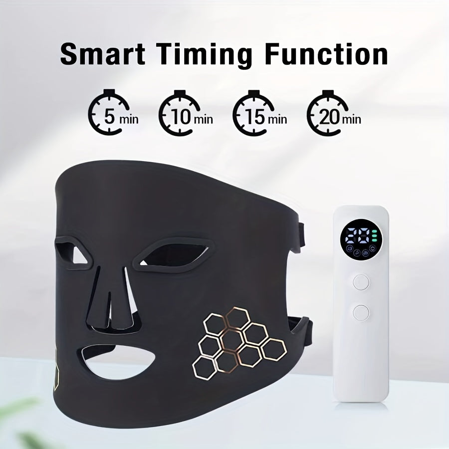 Rechargeable Photon Therapy 4 Colors Skin Rejuvenation Face Beauty Photon Led Maskss For Facial Skin Care