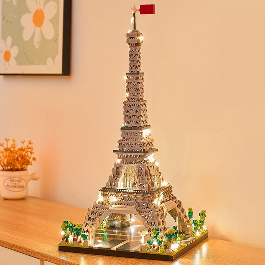 3585pcs Paris Eiffel Tower Building Blocks Set - Educational Toys To Explore World Architecture! Halloween\u002FThanksgiving Day\u002FChristmas gift