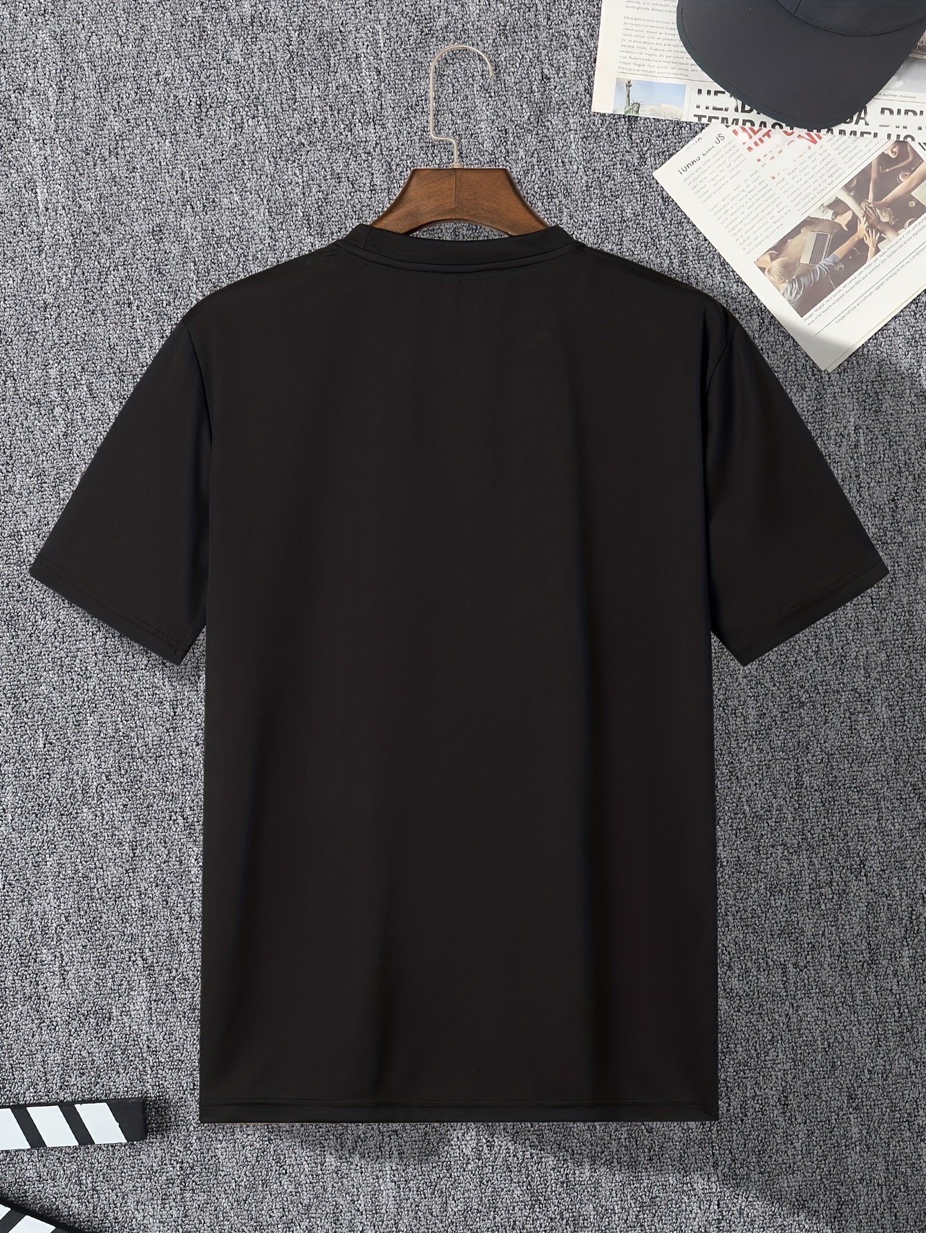 Camiseta de moda casual para hombres, \