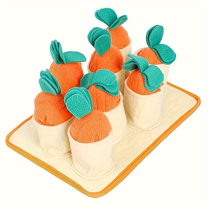 Pull Carrot Game Puzzle Dog Toy, Slow Food Training Sniffing Pet Toy Supplies