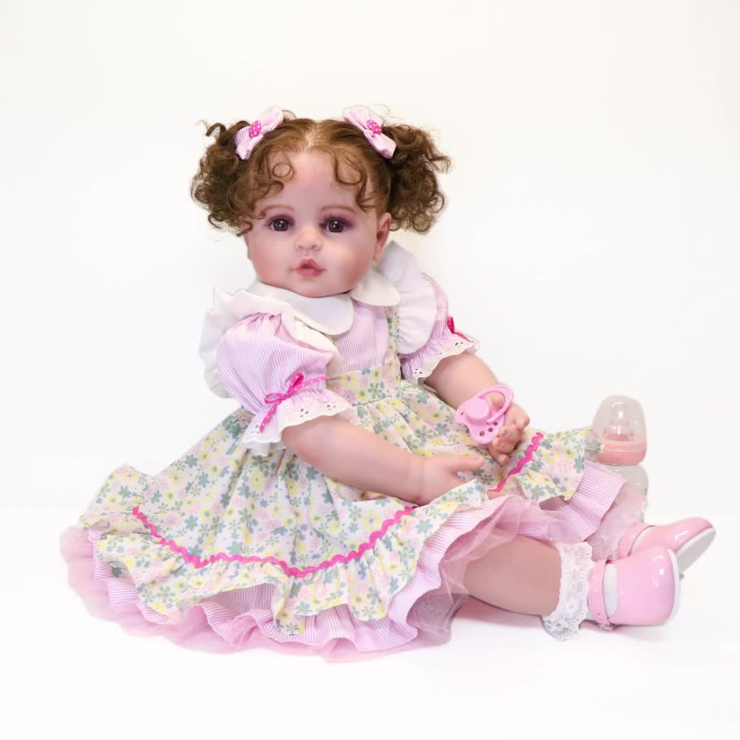 25 Soft Vinyl Flower Princess Doll - Perfect For Toddler Time Fun!