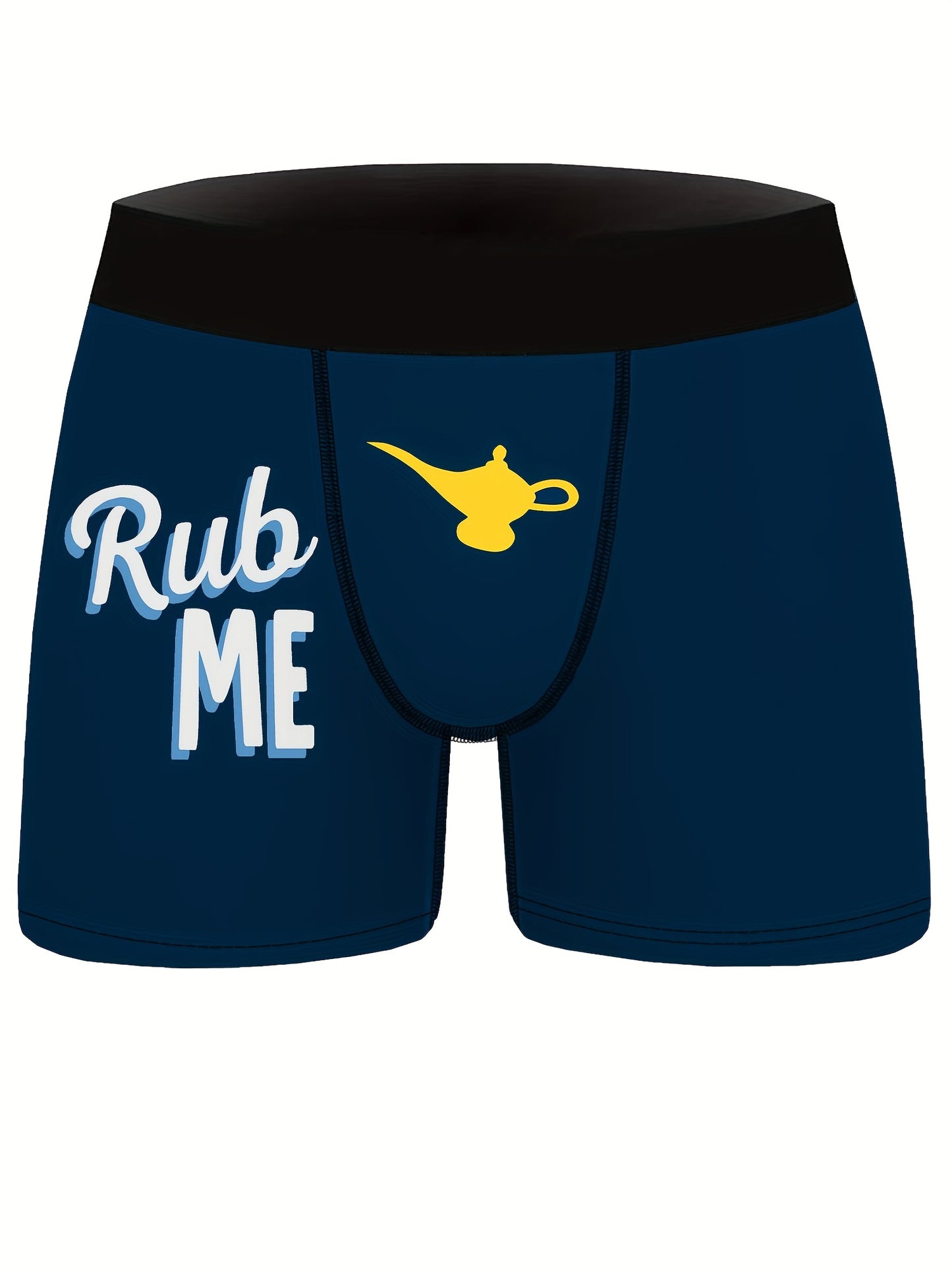 Calzoncillos boxeadores de impresión digital para hombres, novedad Funny Boxers Trunks, calzoncillos elásticos cómodos y transpirables, ropa interior de moda para hombres