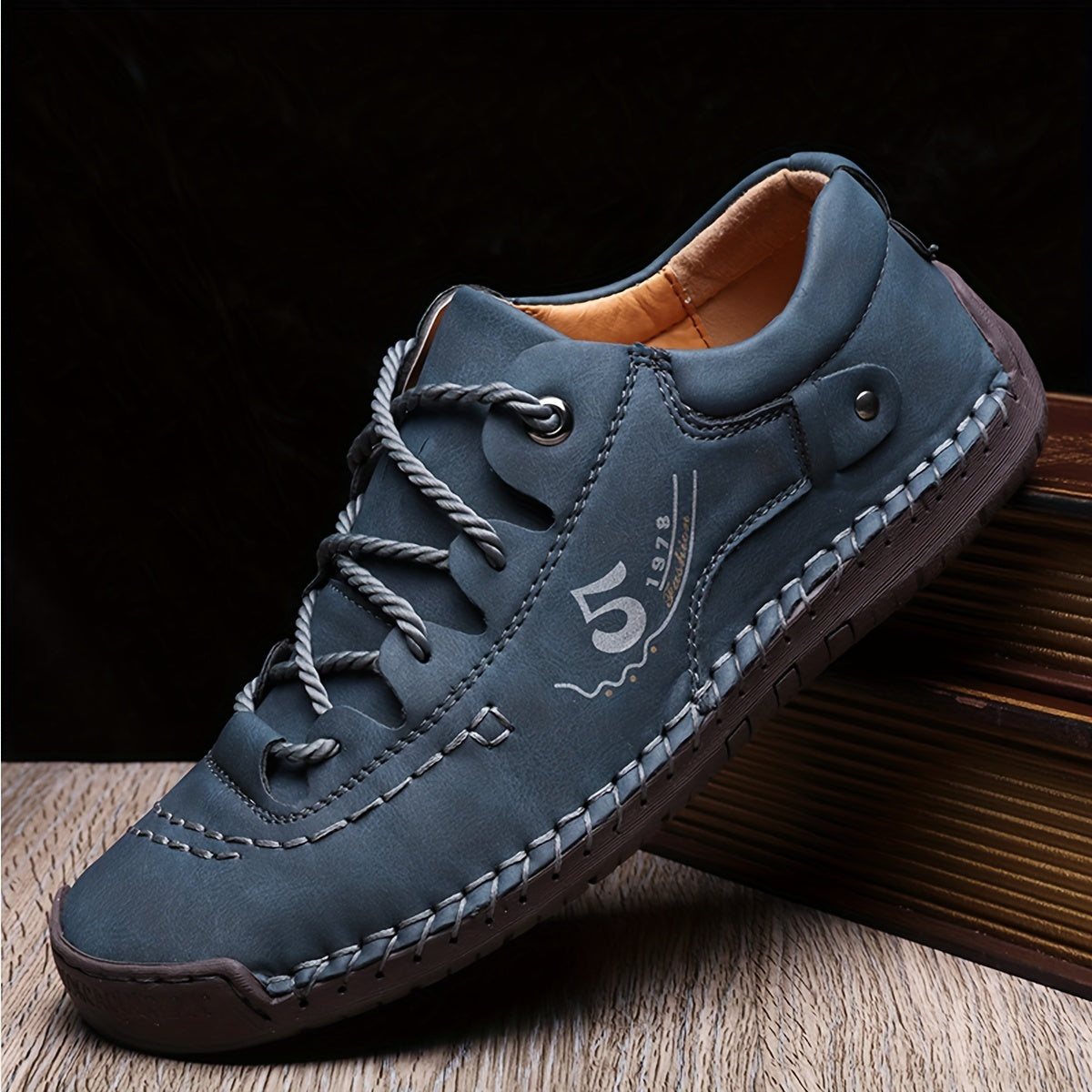 Chaussures décontractées à la main pour hommes Flats Outdoor Walking Sneakers