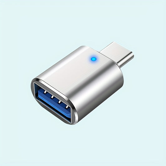 Hot Sell USB C To USB Adapter (1 Piece Pack), USB C Male To USB 3.0 Female Adapter OTG Converter For MacBook Pro 2019\u002F2018\u002F2017 And More Type-C Devices