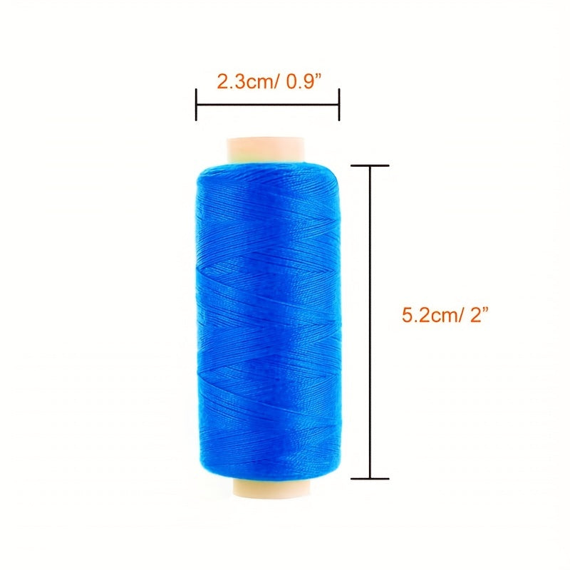 Juego de 60 colores, juego de hilo de coser, juego de hilo de coser para el hogar, hilo de coser de color mixto, 250 yardas cada rollo, accesorios de hilo de coser, regalo ideal para Halloween Navidad Año Nuevo