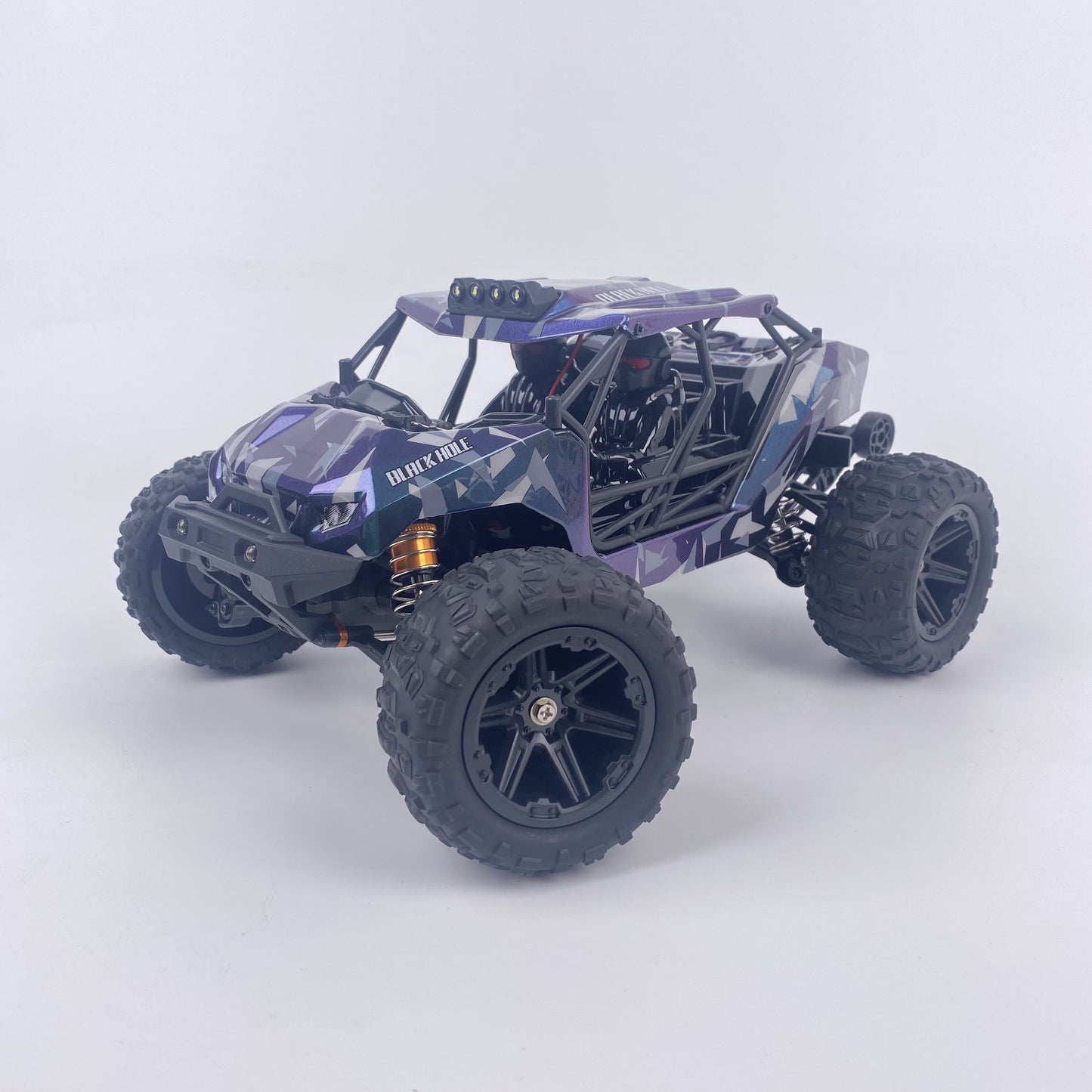 All-Terrain Off-Road RC Stunt Car With 50miles Per Hour High Speed, Powerful Brushless Motor, Waterproof Electric Tuning Design, Electronic Stepless Speed Regulatorm,Christmas Gift For Boy