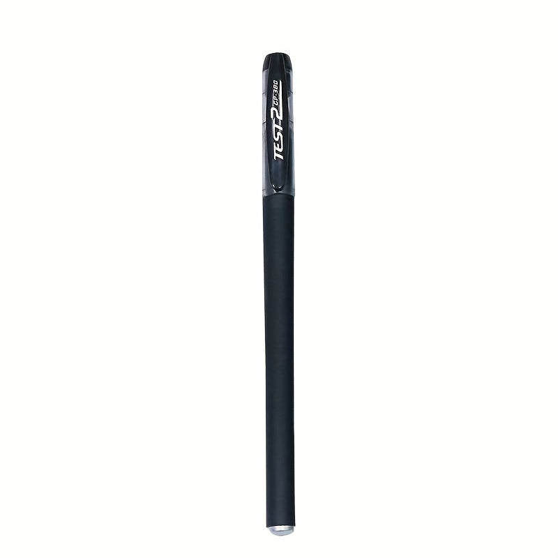 Lot de 20 stylos à encre gel noir mat, stylo à bille à pointe extra fine de 0,5mm, écriture lisse, Super sec, non toxique, stylo à bille design clip de poche, fournitures de papeterie de bureau, stylo de signature stylo gel noir