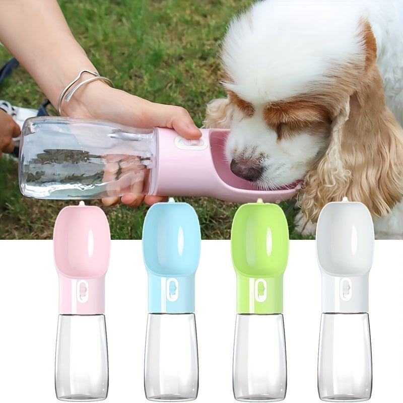 Tragbare Hunde-Wasser flasche-ausck feste Haustier-Trink flasche mit Schüssel für Reisen und Outdoor-Aktivitäten