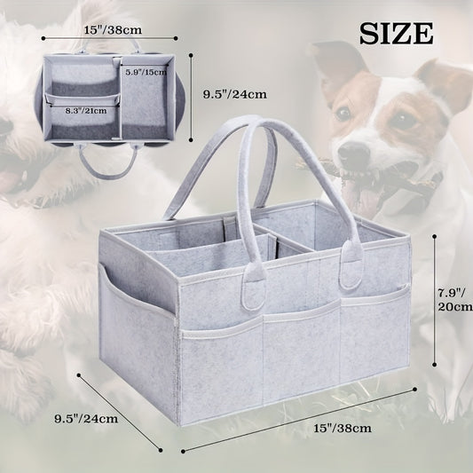Pet Grooming Tote Bag, Dog Grooming Supplies Organizer Bag, Dog Grooming Bag For Travel Outdoor