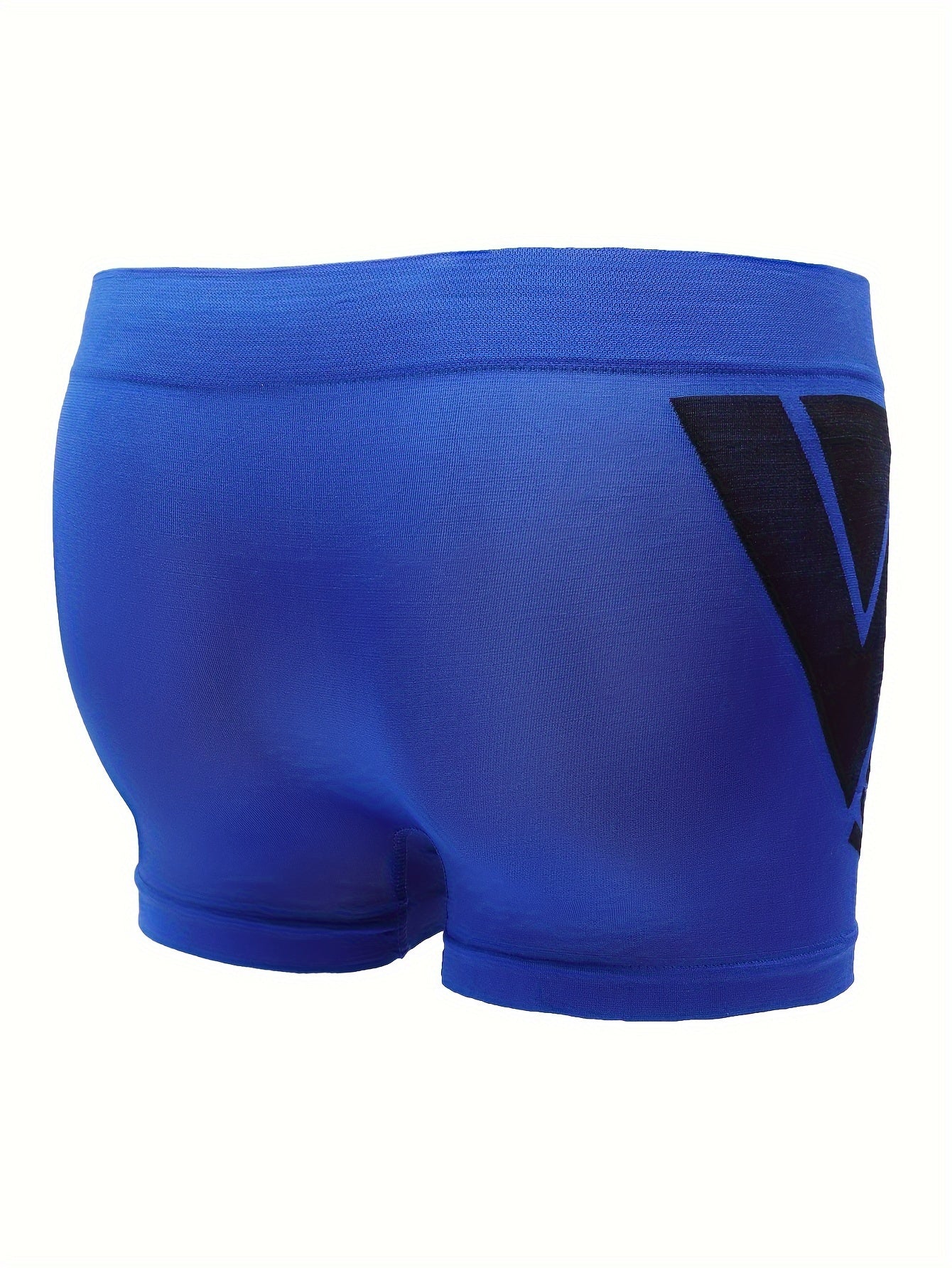 6pcs Men's Seamless Breathable Comfy High Stretch Boxer Briefs Shorts, Men's Underwear, Suitable For Size S\u002FM\u002FL