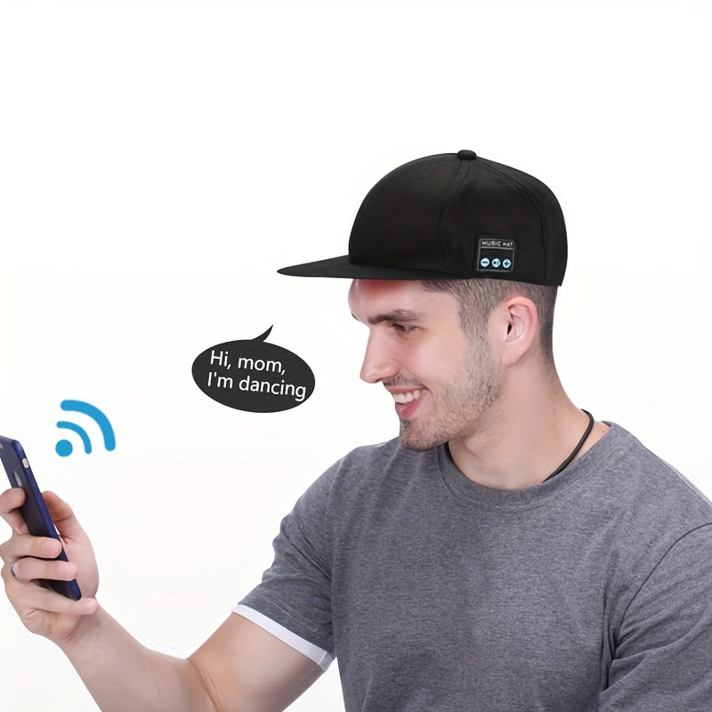 Wireless Smart Speaker Headphone Baseball Cap - The Perfect Birthday Gift for Men, Women, Boys, and Girls!