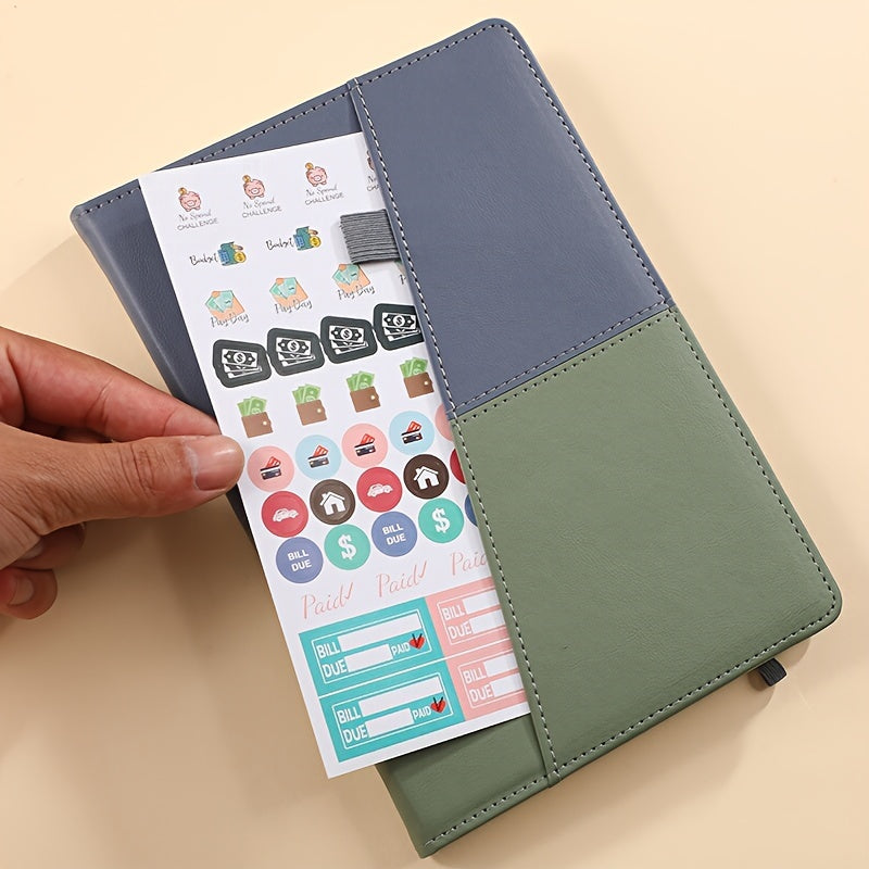 Secure A5 Password Book With Alphabet Tabs - Ideal For Home & Office Internet, Email Login Passwords - Premium Address Manager With Foldable Inner Pocket - Personal Password Organizer