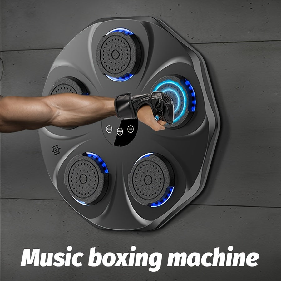 1pc máquina de boxe de música, almofada de alvo de boxe montada na parede para moldar o corpo, treinamento, relaxamento