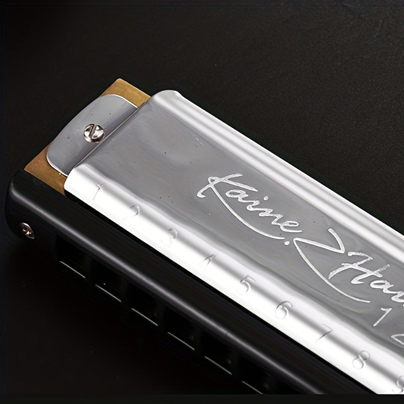 12-Hole Chromatic Harmonica: Unlock Your Musical Creativity!