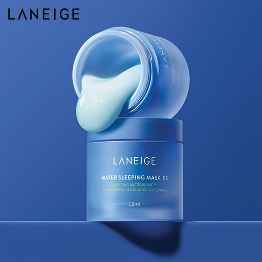 LANEIGE Water Sleeping Mask 0.51oz*3pcs Wash Free New Probiotic Cleansing Moisturizing Nourishing Skin Care Mask