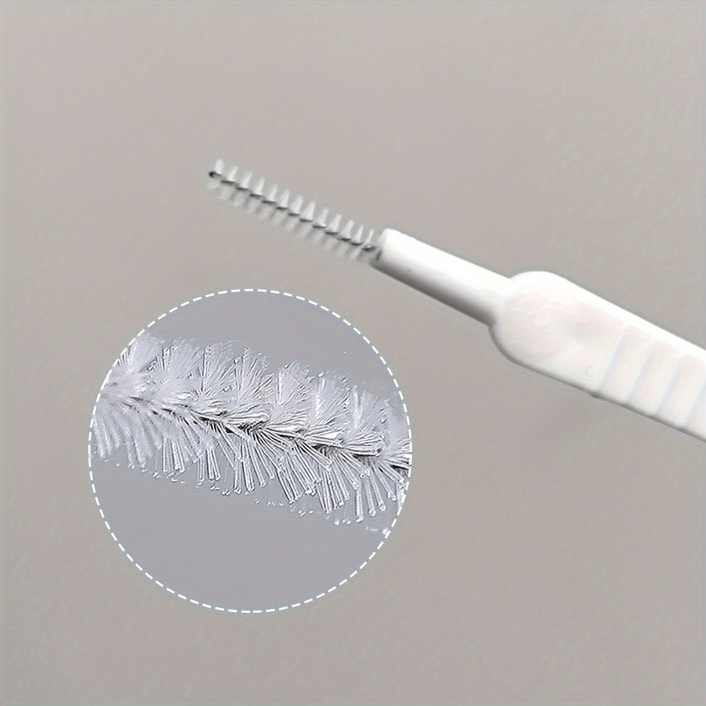 10pcs White Mobile Phone Cleaning Brush