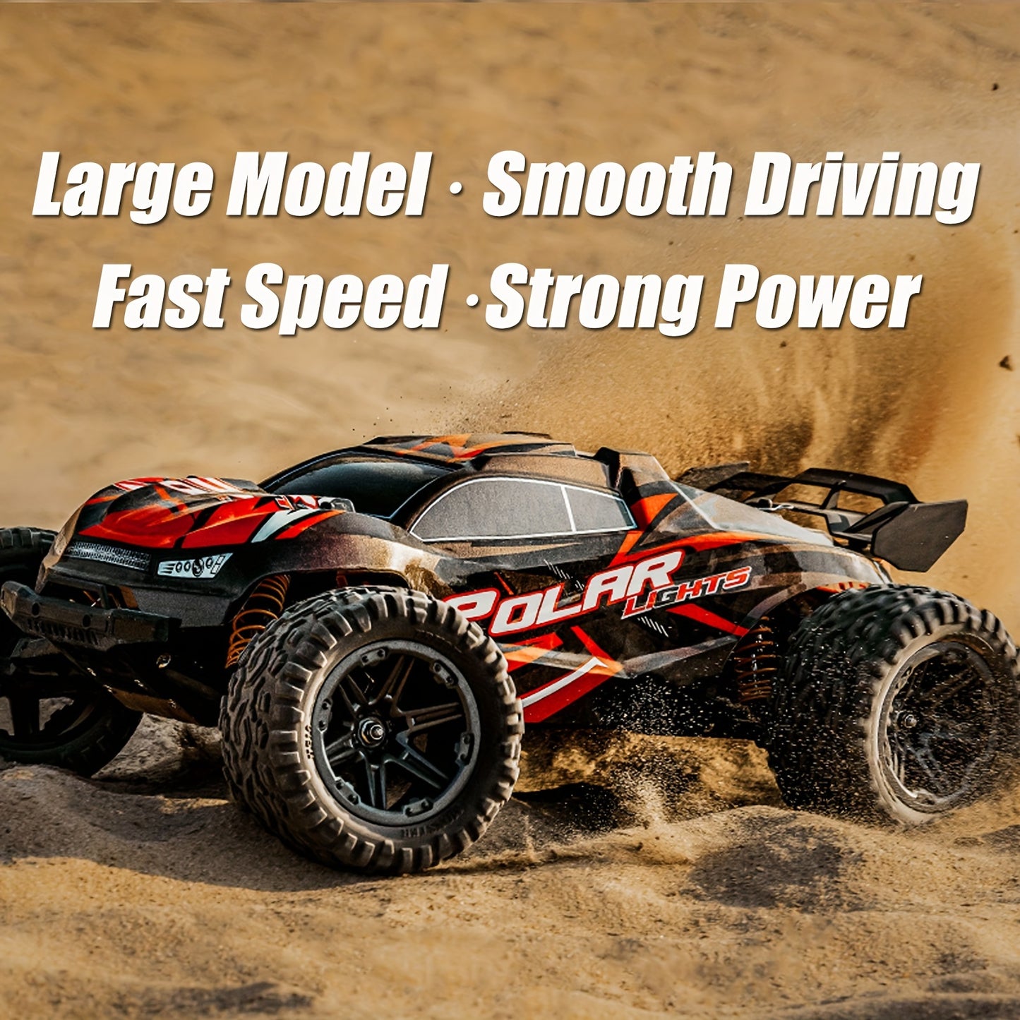 Big Off-road Drift RC Car With Independent Shock Absorption, Strong Motor, High Speed Running, All Terrains Available, Christmas Gifts, Birthday Gifts