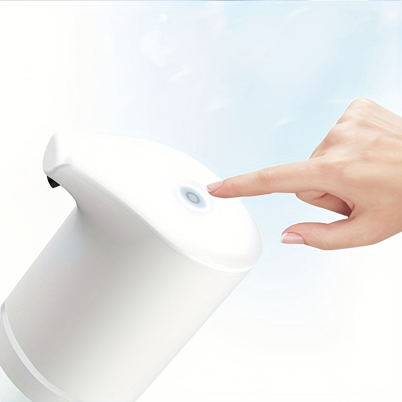 1pc USB Rechargeable Automatic Soap Foam Dispenser - 0.25s Infrared Sensor For Effortless Hand Washing In Home Bathroom , Home Decor, Furniture For Home