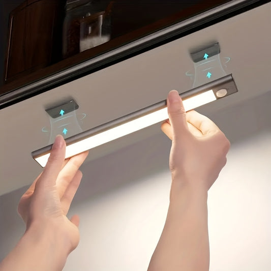 Brighten Up Your Home with This Wireless Rechargeable LED Motion Sensor Cabinet Light!