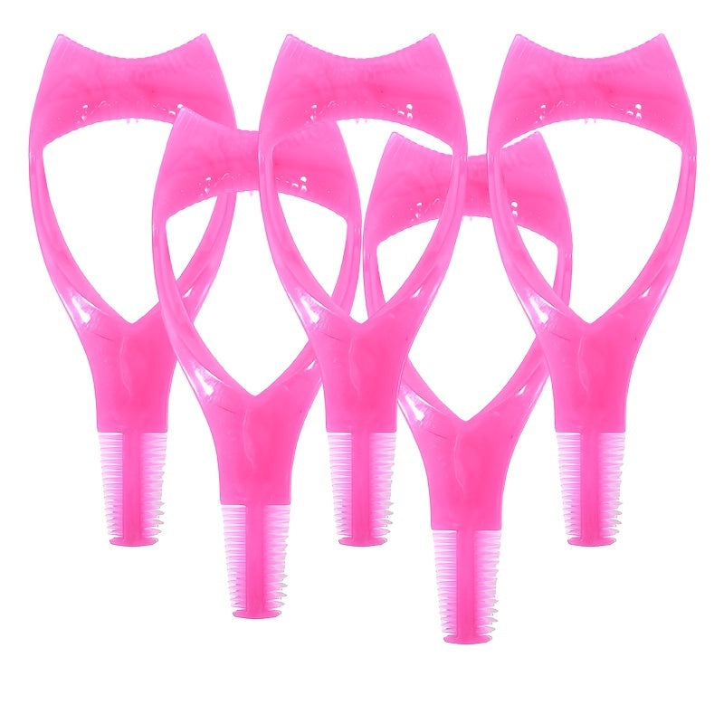 3Pcs\u002F5pcs Lash Buddy Mascara Shield Guard Lash Applicator Makeup Cosmetic Eyelash Tool, Eyelash Tool Upper Lower Eye Lash Mascara Guard Applicator