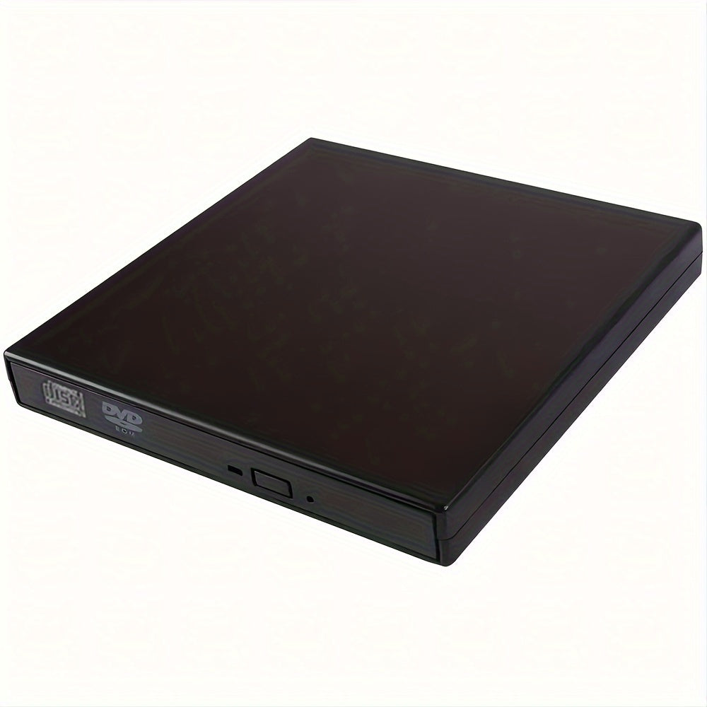 Unidade óptica de DVD externa USB 2.0 CD \u002FDVD-ROM Leitor de CD gravador para gravação de laptop