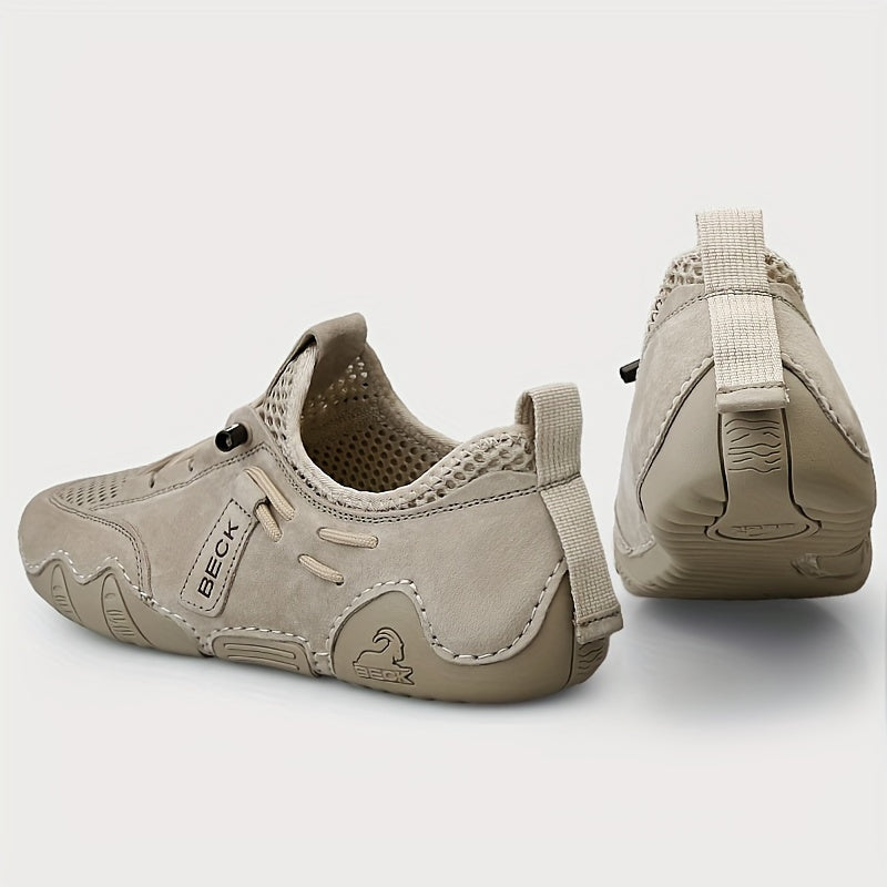 BECK Baskets solides respirantes pour homme, chaussures confortables antidérapantes décontractées et durables pour les activités de plein air pour hommes