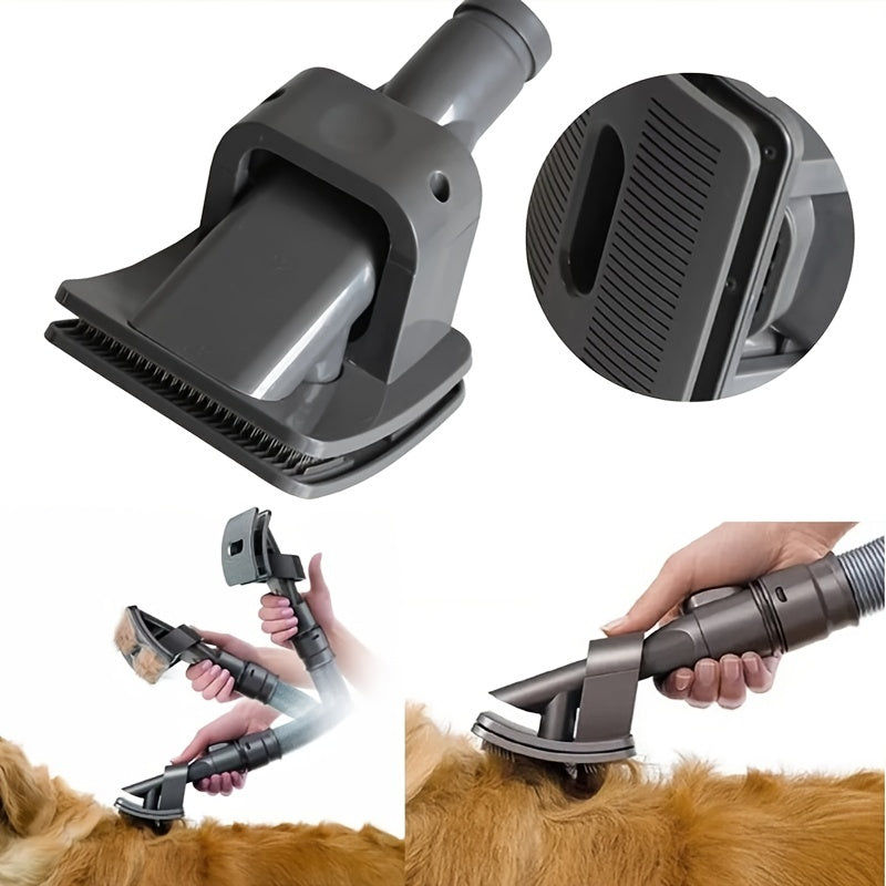 Pet Hair Remover Comb and Vacuum Cleaner - Grooming Tool for Dogs and Cats - Easy Clean Pet Hair Brush - Pet Supplies Groomer